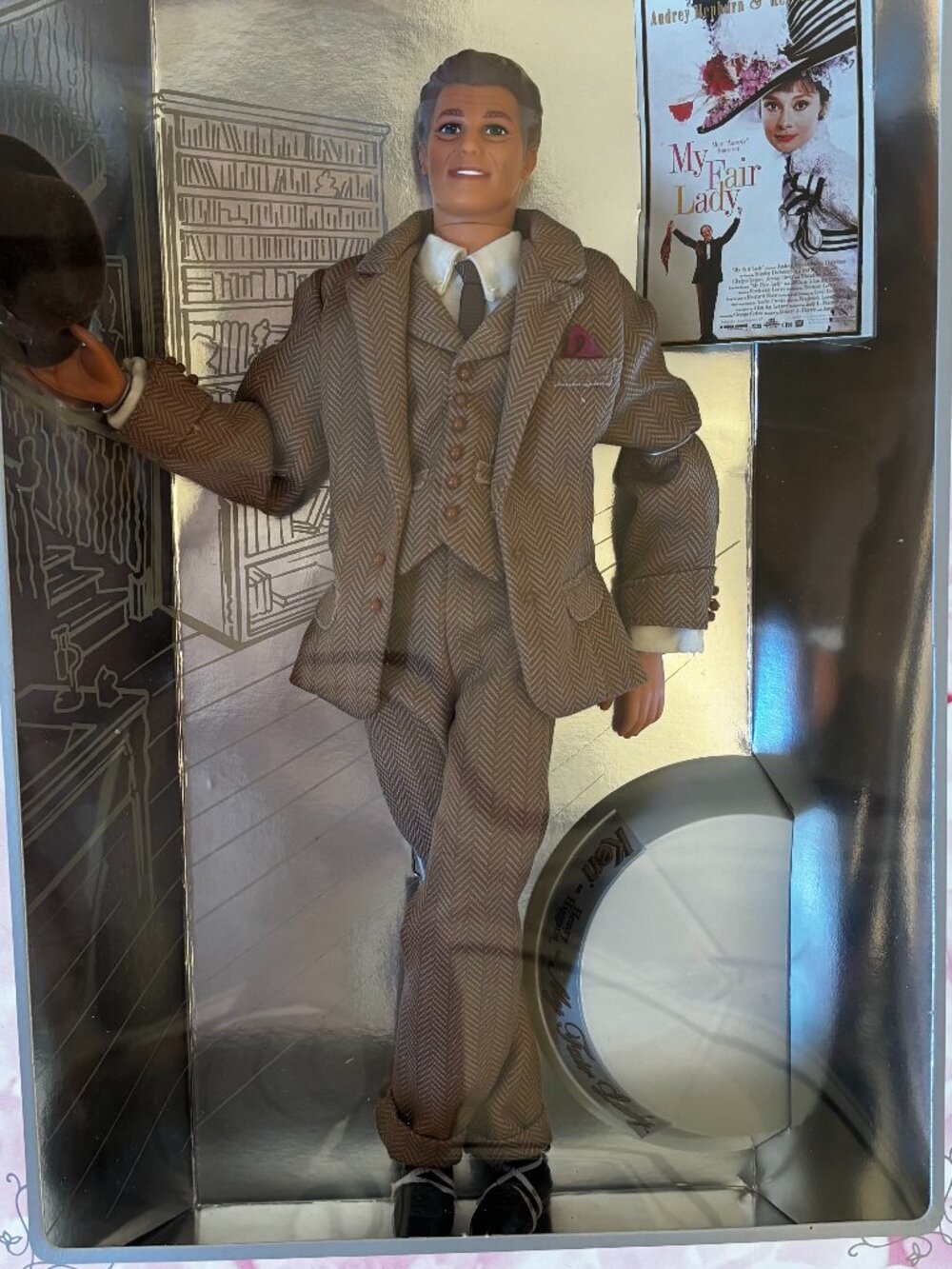 KEN as HENRY HIGGINS Doll from My Fair Lady Hollywood Legends Collection